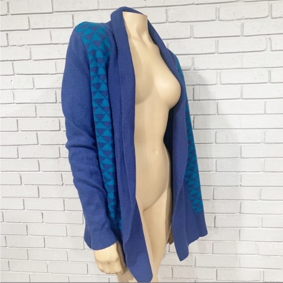 Levi’s Geometric Print Open Front Cardigan - Picture 4 of 5